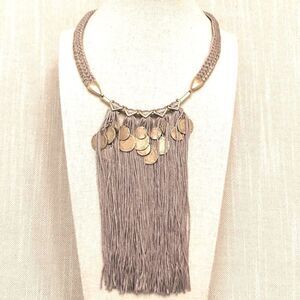 stella & dot | Samar Fringe Necklace | Adjustable